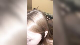 Teen Beauty Sloppy BBC Blowjob