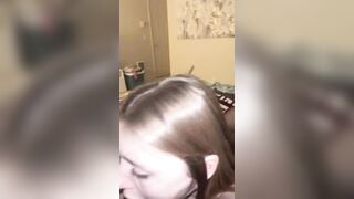 Teen Beauty Sloppy BBC Blowjob
