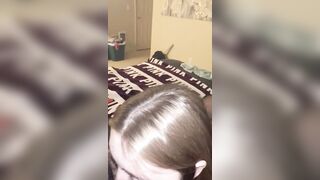 Teen Beauty Sloppy BBC Blowjob