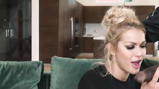 Bored housewife meets enormous BBC for the first time