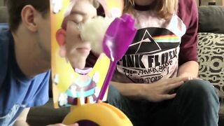 Base  twink gets thick dick in the ass and cums