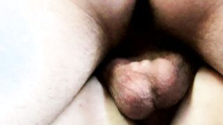 Cute teen taking every inch of long stiff thick cock