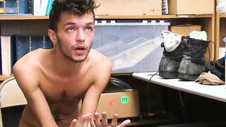Skinny gay perp receives Hard and Fast Bareback from cop