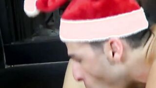 Charming gay has his dick sucked and his butt beat balls profound