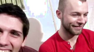Twink friends with benefits fucking ass and blowjob