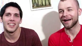Twink friends with benefits fucking ass and blowjob