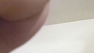 Two amateur dudes fucking sex doll before wanking off