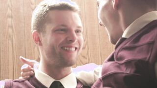 Desperate seminarian pretends to be apriest for free fuck