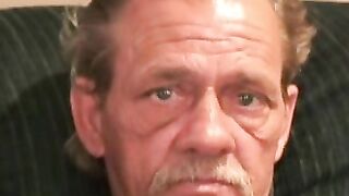 Amateur stud strokes his stiff dick and shoots a load of cum