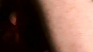 Nasty white guy receives blowjob from his fugly black friend