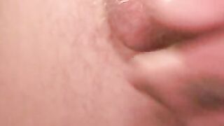 Rough mature thug wanks cock with inked hand and cums