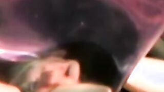 Balding boyfriend pounding tight bottom doggystyle