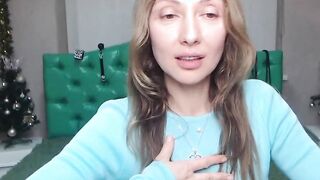 Busty Ukrainian MILF posing in panties on webcam show
