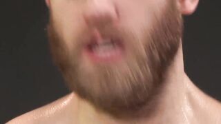 Buff stud has his large dick sucked and his ass rammed raw