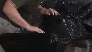Loveable twink gets ducktaped all over only to be jacked off
