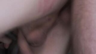 My horny wife rides my cock on the kitchen table