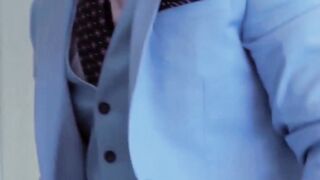 Hardcore fucking with two guys from the office each in a suit