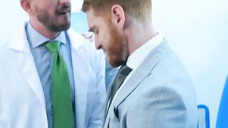 After blowing out the patient Dr Franky Fox drilled doggystyle