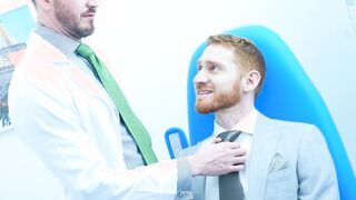 After blowing out the patient Dr Franky Fox drilled doggystyle