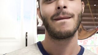 After being lured into some gay sex a Latino man becomes gay