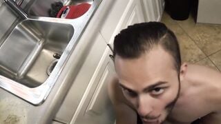 After being lured into some gay sex a Latino man becomes gay