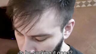 Inked straight dude bareback doggystyle fucked by wild jock