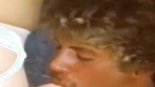 A traditional blowjob competition is taking place outside between young men