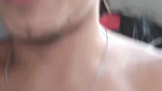 Straight Latino guy turned gay after bareback cock riding