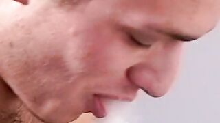 Chainsmoking Twink loves anal ride shooting loads of cum