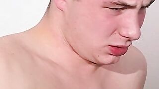Chainsmoking Twink loves anal ride shooting loads of cum