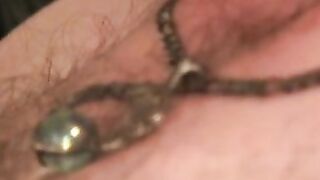 Rough stud jizzing hard after furious big cock masturbation