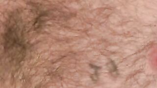 Rough stud jizzing hard after furious big cock masturbation