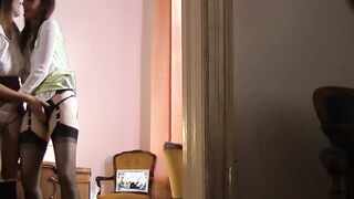 Horny UK MILF hot pussy licking and dyke fingering action
