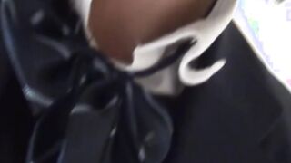 Hot Japanese schoolgirls farting into each others face