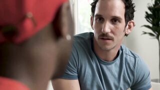 Interracial trio with BBC fellow and stepdad stepson combo