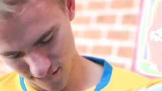Hot high schooler Marcus Heaven screwed sans protection by hung pal