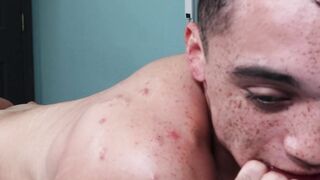 Doctor stepdaddy Trent Summers swapping deepthroats with his sucker stepson Amone Ban