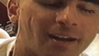 Retro homos butt fuck and jerk each other off with joy
