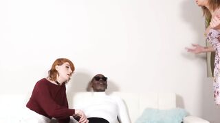 Erica Cherry Blows Aphrodite Adams bf Penis and Fucks Her