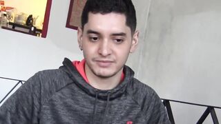 Latino jock who was quiet drilled hard for a massive cumshot