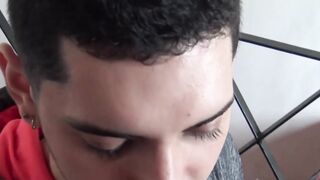 Latino jock who was quiet drilled hard for a massive cumshot