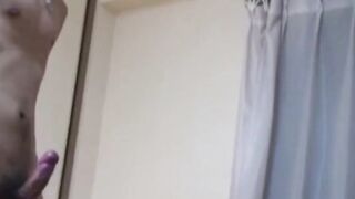 Japanese gets his butt infiltrated prior to getting a facial