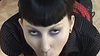 Pierced and Perky Gothic Long Cock - Pierced and Perky