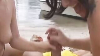 2 women And 1 Dude Got It On - 2 sluts And 1 Dude Got It On