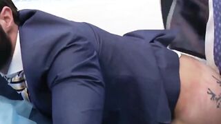 Businessman Jean Franko took a deep breath and then began to beat