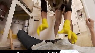 Blonde cougar Kayla Paige needs her pipes checked and you are the lucky 1 to do it!!