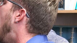 Young delinquents dad sucks officers BBC for sons freedom