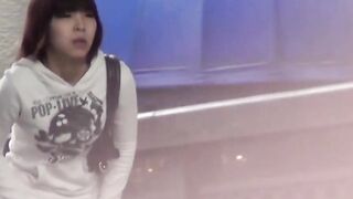 Japanese doll recorded peeing with stowed away voyeur cam