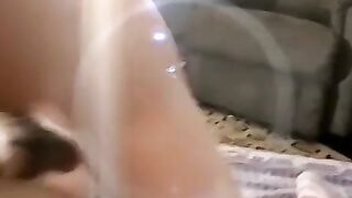 Lucky fat gal found herself a new boy toy to fuck her