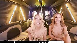 Homemade Sex New Year's party with Aila Donovan and Kenna James into a
